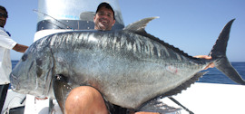 Break the record by catching the largest fish